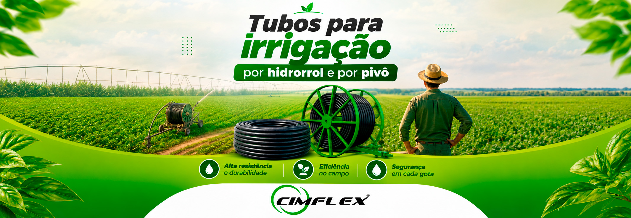 Tubos para irrigação
