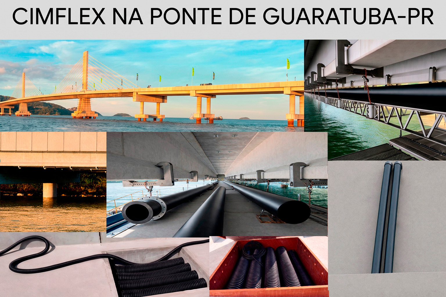 Cimflex na Ponte de Guaratuba-PR